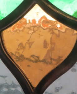 Simple Traditional Stained Glass Panel