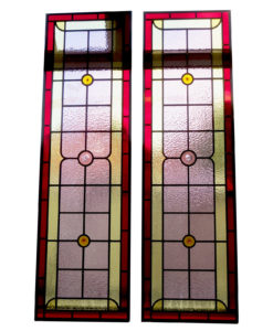 Simple Contemporary Stained Glass Panels
