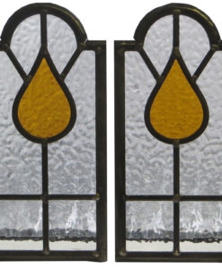 Water Drop Stained Glass Panels
