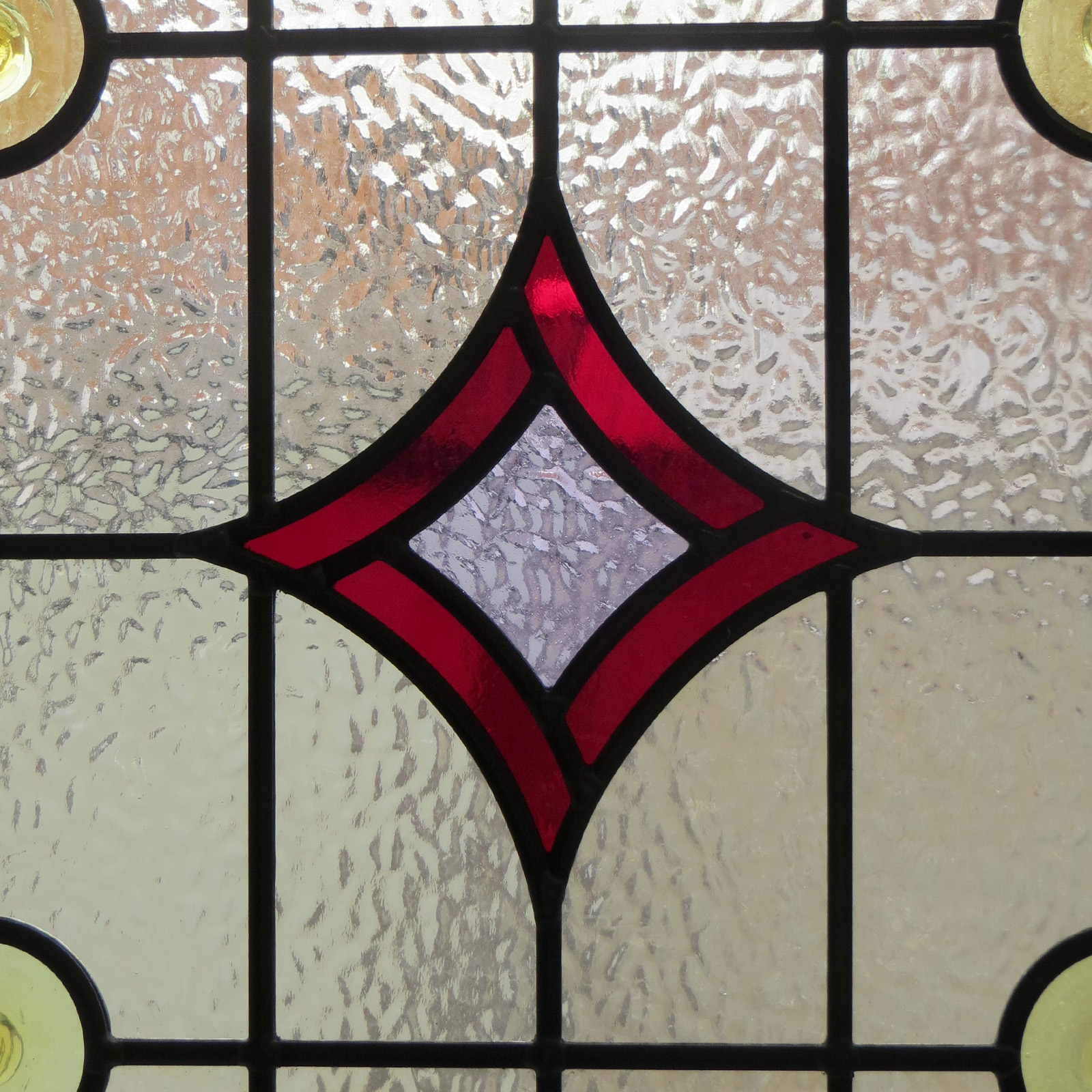 Bespoke Traditional Stained Glass Panel - Period Home Style