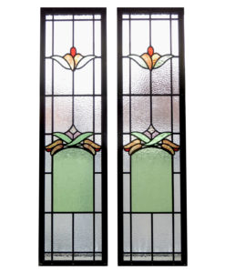 Art Deco Stained Glass Panels