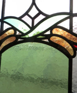 Art Deco Stained Glass Panels