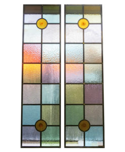 Traditional Colourful Stained Glass Panels