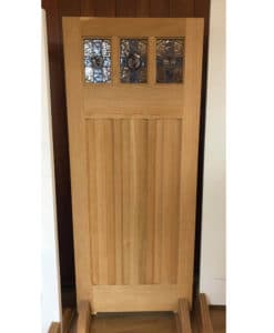 1930s Chevron Panelled Door
