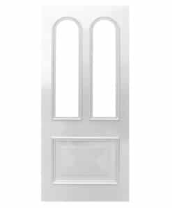 BD08 - Traditional Hardwood Arched Three Panel Door (Victorian/Edwardian)