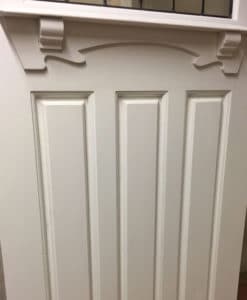 BD24 - Hardwood Square Arched Top Door (1930s)