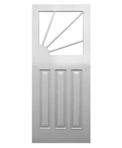 Sunburst Art Deco Door
