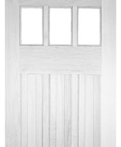 Chevron Panelled Door