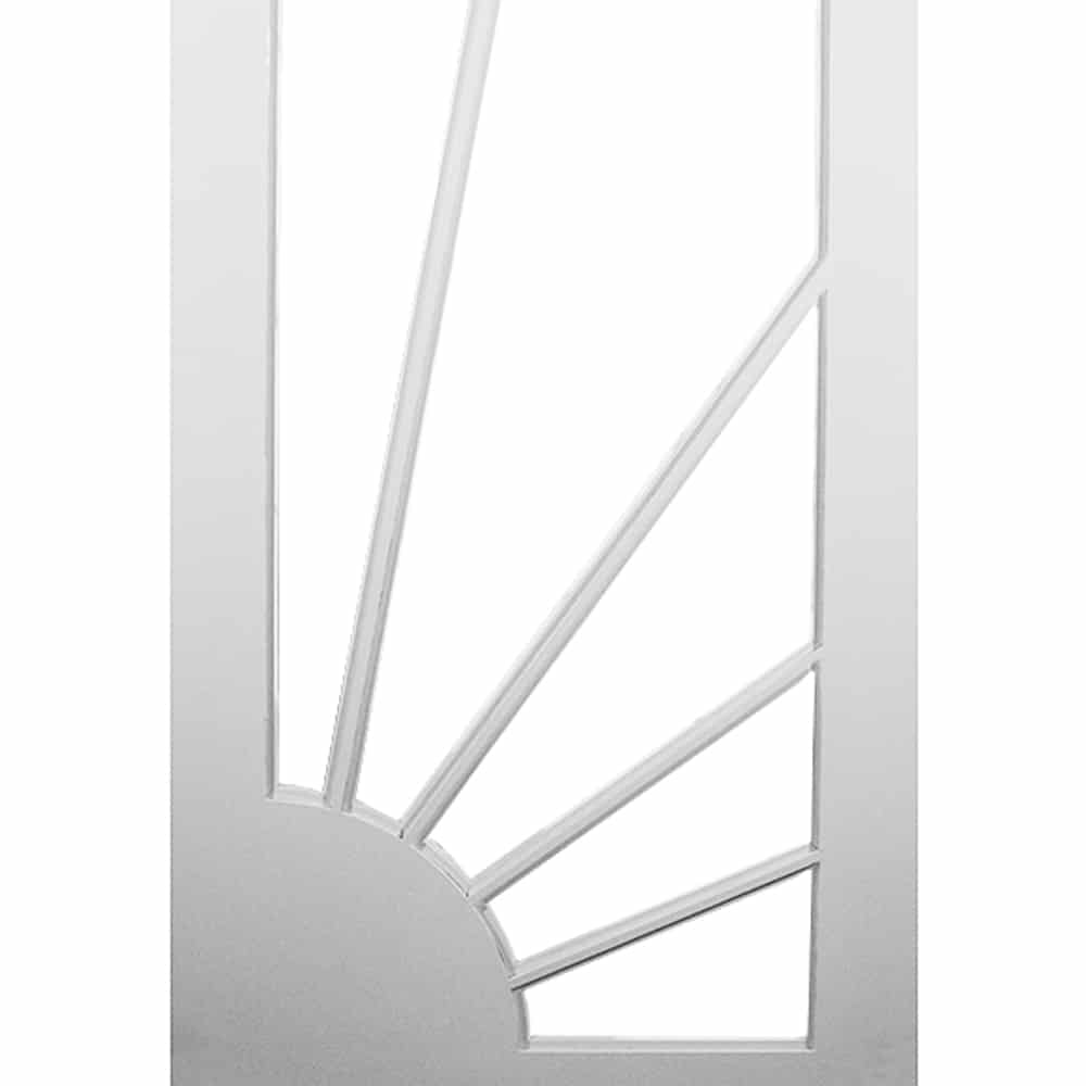 Fully Bespoke Sunburst Door For Sale (Hardwood) Period Home Style