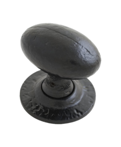 Oval Mortice/Rim Knob Set