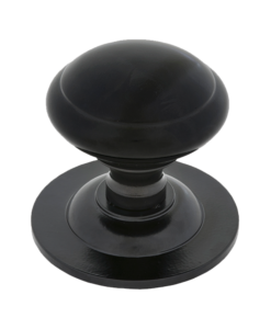 Black Centre Door Knob