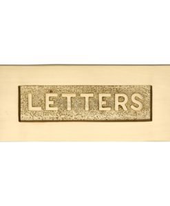 Embossed Letterplate