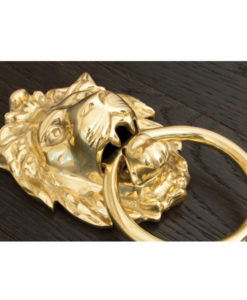 Lions Head Door Knocker
