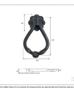 Pear Shaped Door Knocker