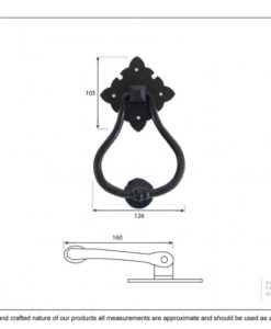 Black Windsor Door Knocker