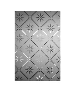 Starlight Etched Glass Panel