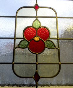 Simple Traditional Stained Glass Panel