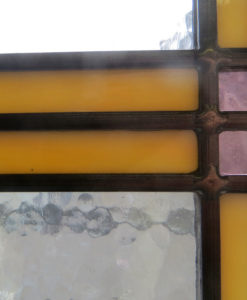 1930s Mackintosh Stained Glass Panel