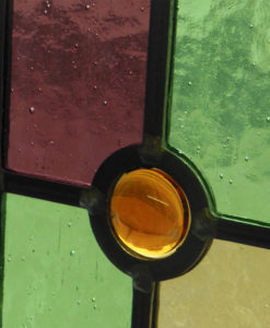 Detailed Edwardian Stained Glass Panels