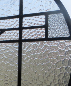 Detailed Art Deco Stained Glass Panel