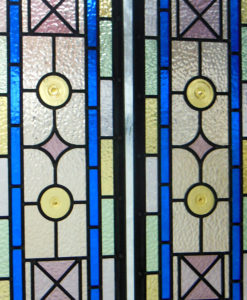 Victorian Kyle Stained Glass Panels