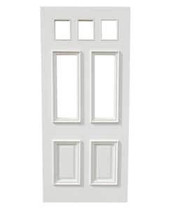 BD15 - Traditional Hardwood 7 Panel Door (Victorian/Edwardian)