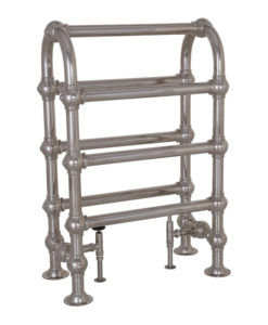 Colossus Horse Steel Towel Rail Nickel Finish