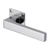 Delta BH Door Handle On Square Rose