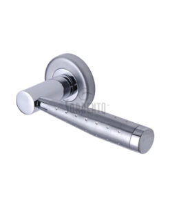 Roda Door Handle On Round Rose