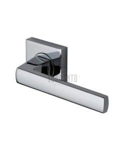 Axis Door Handle On Square Rose