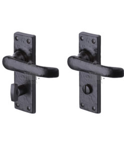 Black Iron Windsor Door Handle
