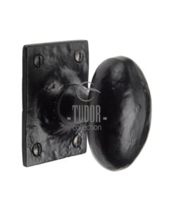 Black Iron Mortice Knob