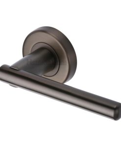 Challenger Door Handle On Round Rose