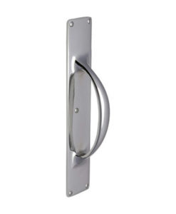 Slim Door Pull Handle On Plate