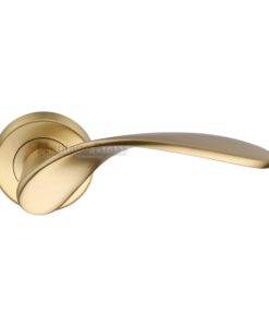 Volo Door Handle On Round Rose