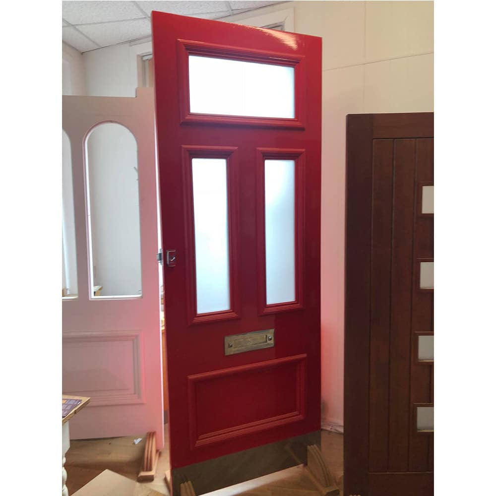 Bespoke Hardwood Fanlight Door (Victorian) - Period Home Style