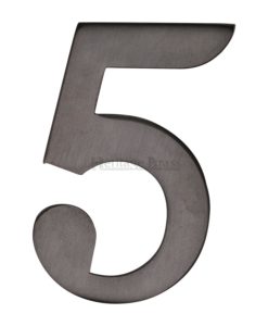 Solid Brass Door Numerals