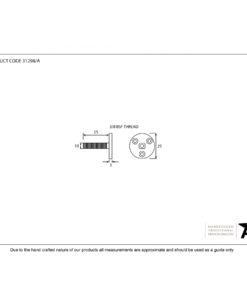 Threaded Taylors Spindle