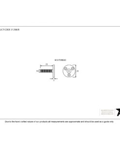 Threaded Taylors Spindle M10 X 1.5