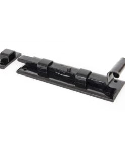 Black Straight Door Bolt 6