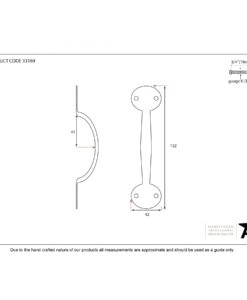 Beeswax Bean D Handle 6