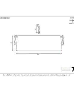 Black Letter Plate Cover