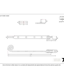 Black Handmade Monkeytail Stay 10