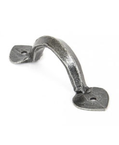 Pewter Gothic D Handle 4