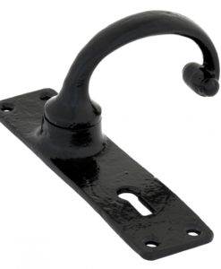 Black MF Lever Handle Lock Set