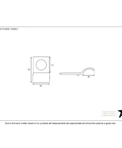 Black Rim Cylinder Pull