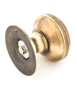Aged Brass Prestbury Centre Door Knob