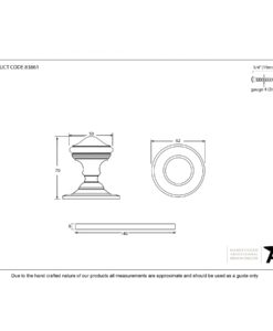Polished Nickel Brockworth Mortice Knob Set