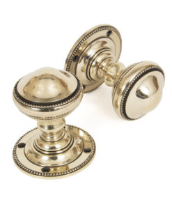 Aged Brass Brockworth Mortice Knob Set