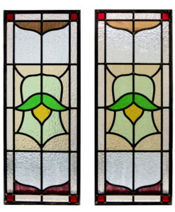 Simple Traditional Stained Glass Panels